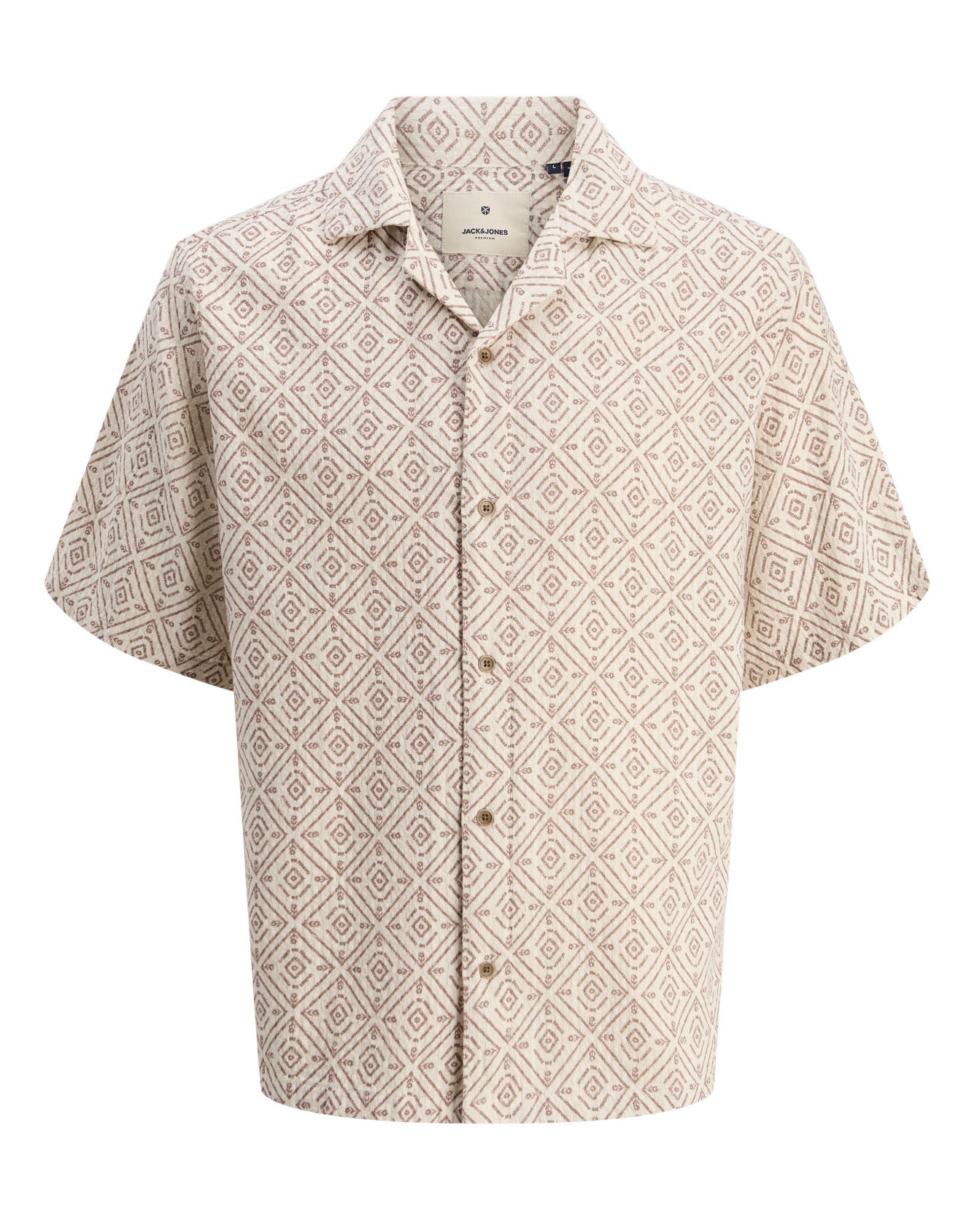 The Vincent Print Resort Cotton Top - 2 COLORS