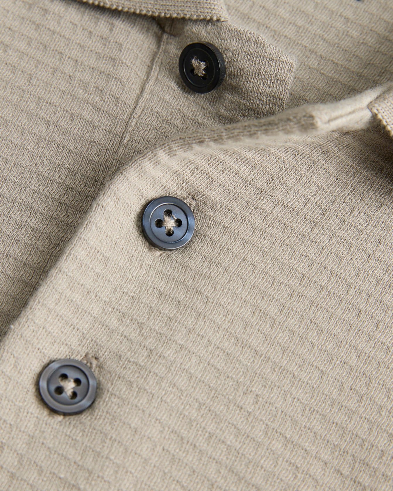 The Laryan Button Polo Shirt: 3 COLORS