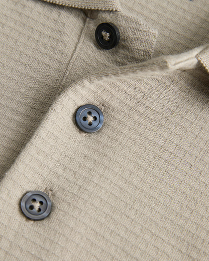 The Laryan Button Polo Shirt: 3 COLORS