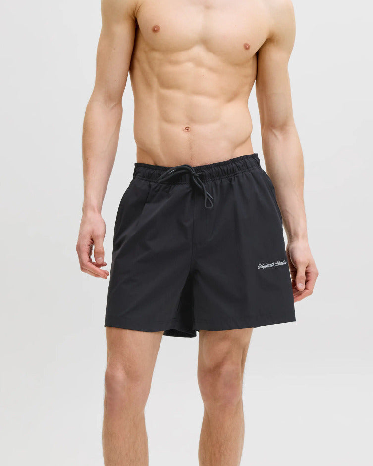 The Black Maui Swim Shorts