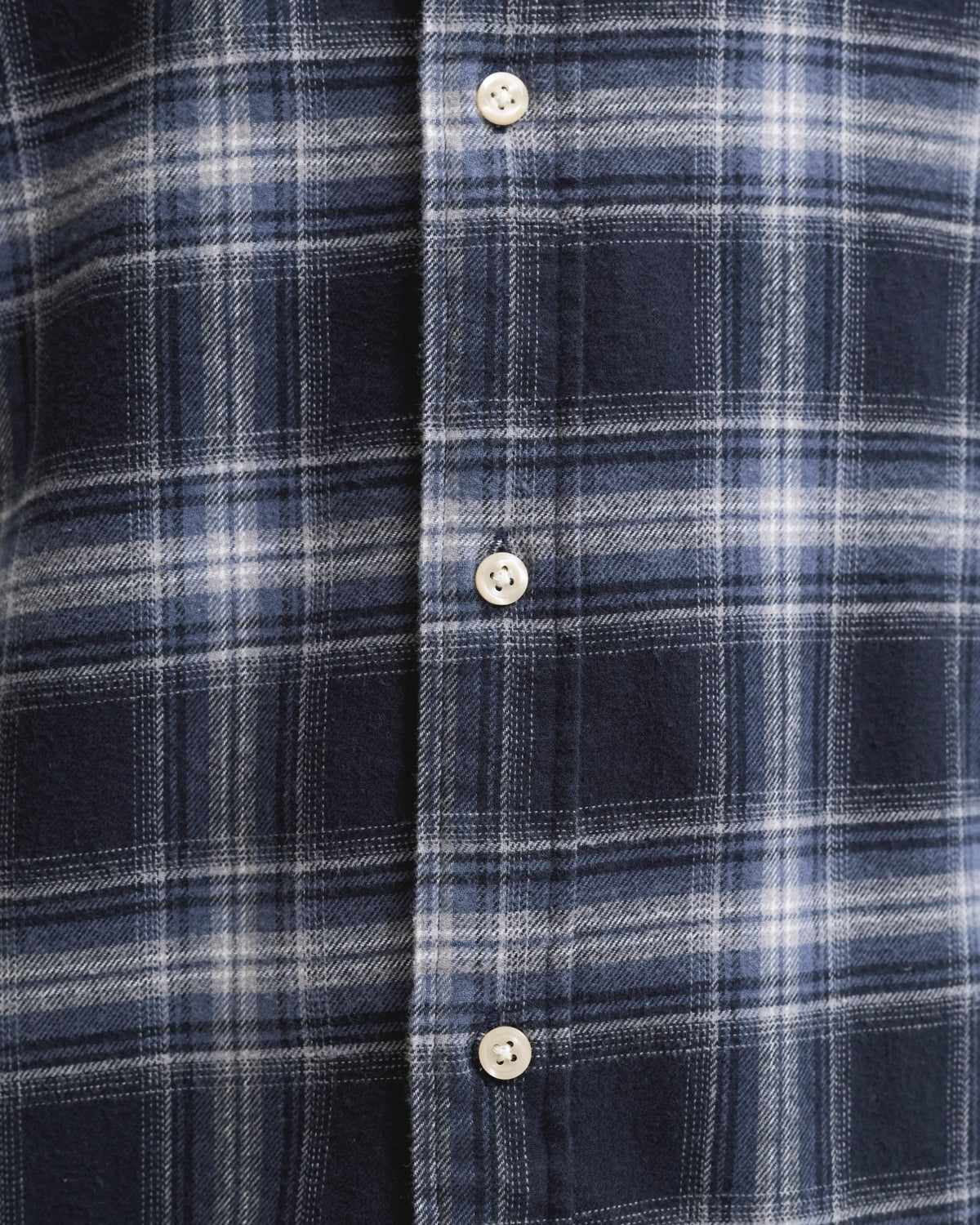 The Field Check Long Sleeve Shirt: Navy Blazer
