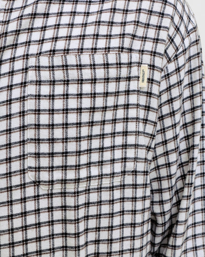 The Frederiksberg Flannel Shirt: Antique White
