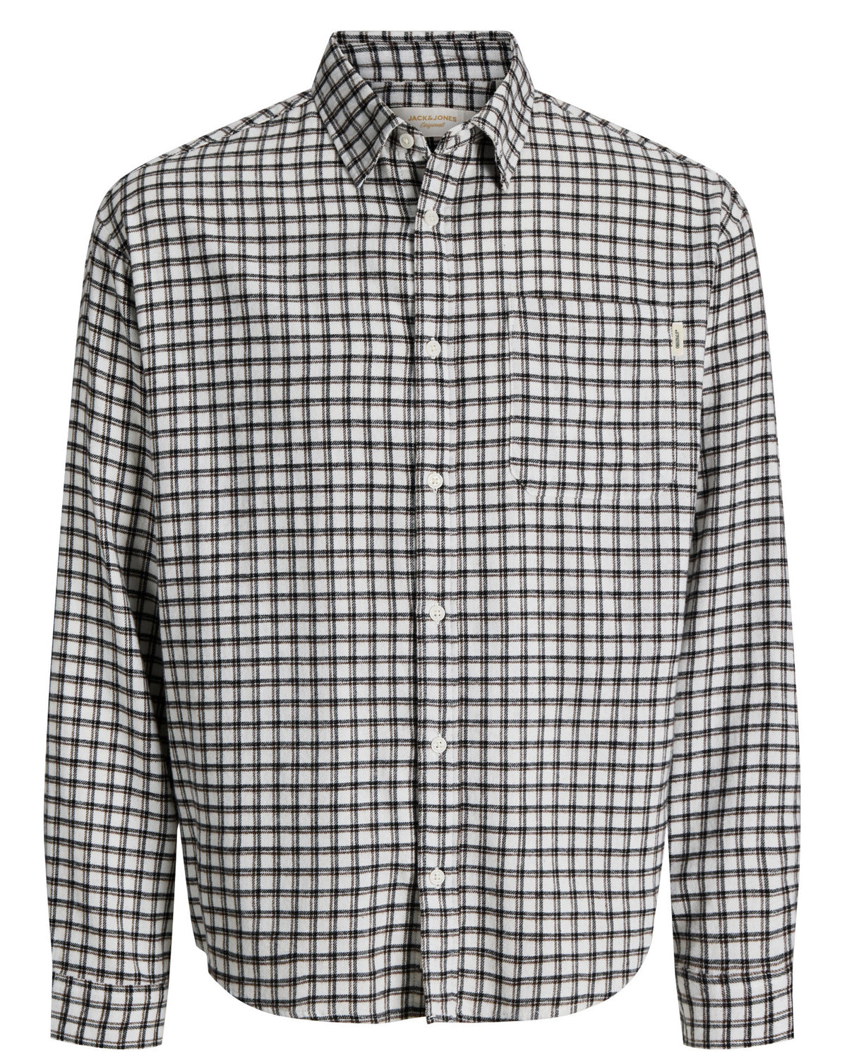 The Frederiksberg Flannel Shirt: Antique White