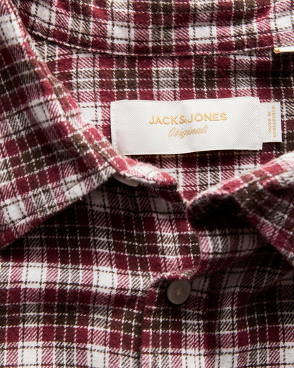 The Frederiksberg Flannel Shirt: Chocolate Truffle