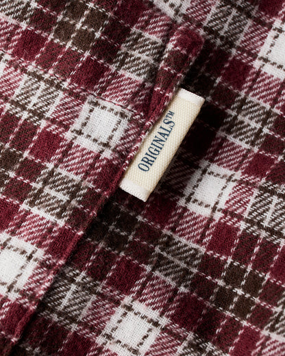 The Frederiksberg Flannel Shirt: Chocolate Truffle