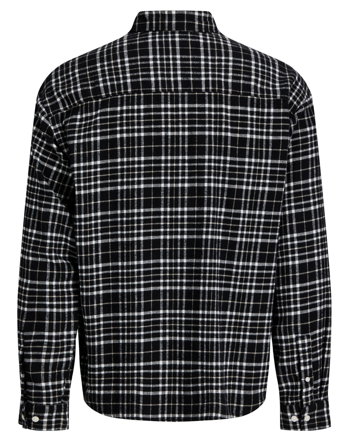 The Frederiksberg Flannel Shirt: Black