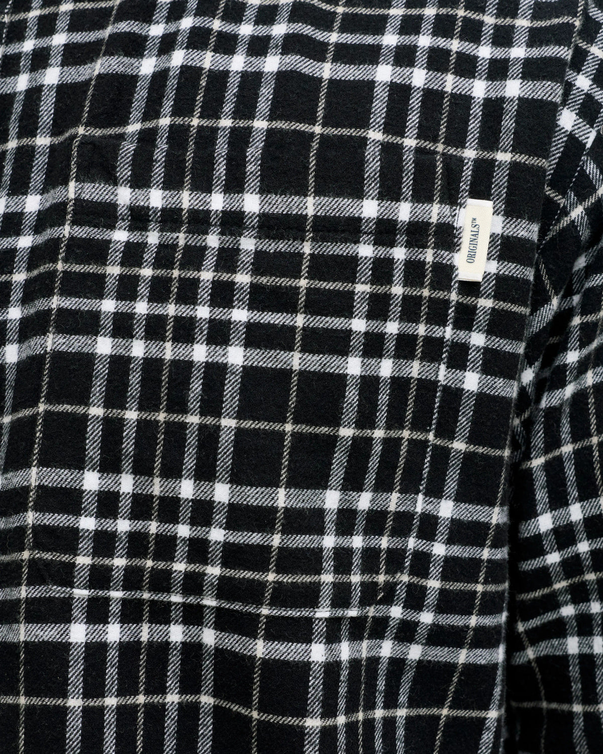 The Frederiksberg Flannel Shirt: Black