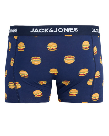Hamburgers + Hot Dogs 3-Pack Trunks