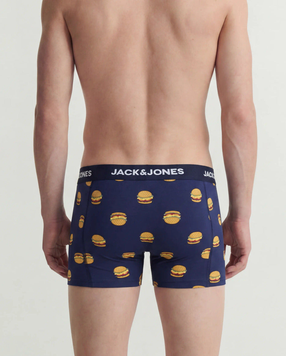 Hamburgers + Hot Dogs 3-Pack Trunks