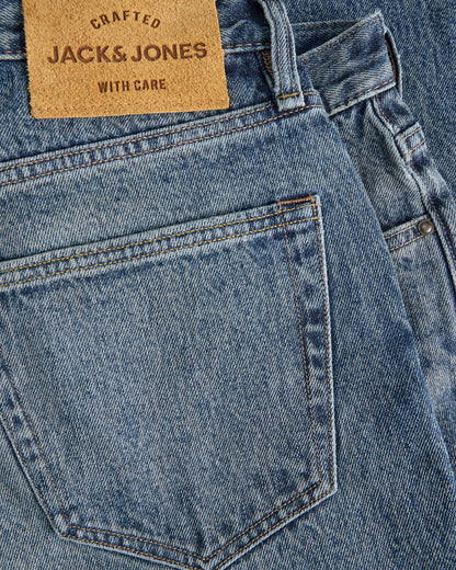 The Ted Button Loose Straight Leg Jeans