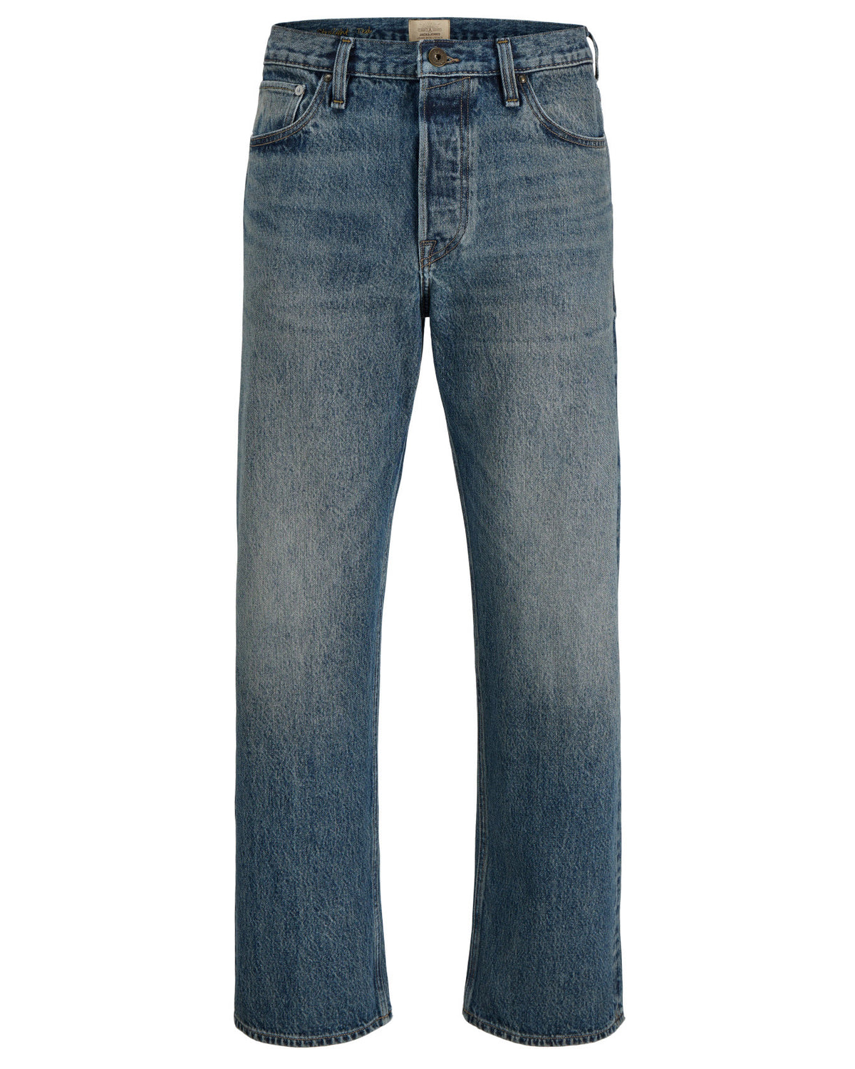 The Ted Button Loose Straight Leg Jeans