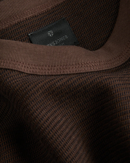 The Blatheo Long Sleeve Shirt: Chocolate Martini