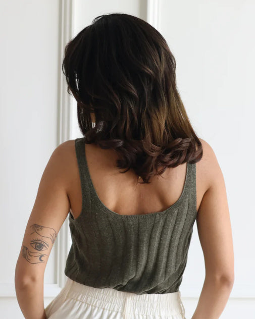 The Lula Linen Knitted Tank
