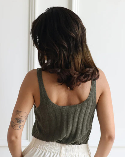 The Lula Linen Knitted Tank
