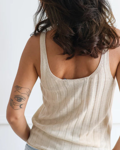 The Lula Linen Knitted Tank