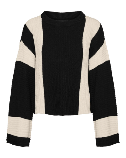 The Gigi Vertical Striped Sweater - 2 COLORS