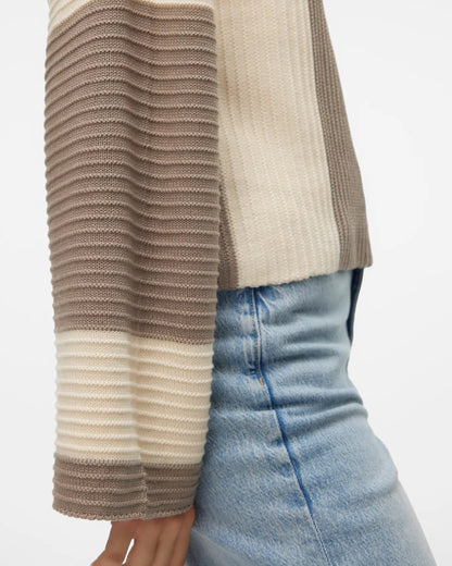 The Gigi Vertical Striped Sweater - 2 COLORS