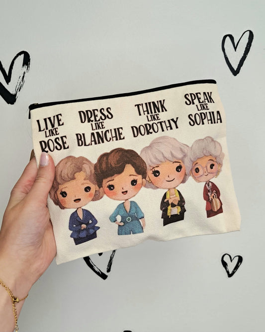 Golden Girls Cosmetic Bag