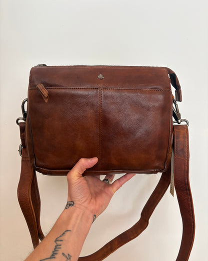 June Leather Crossbody Purse