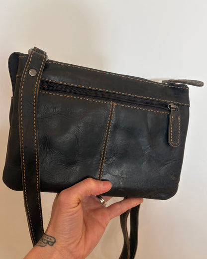 Mary Women's Leather Crossbody Wallet Purse: 2 COLORS