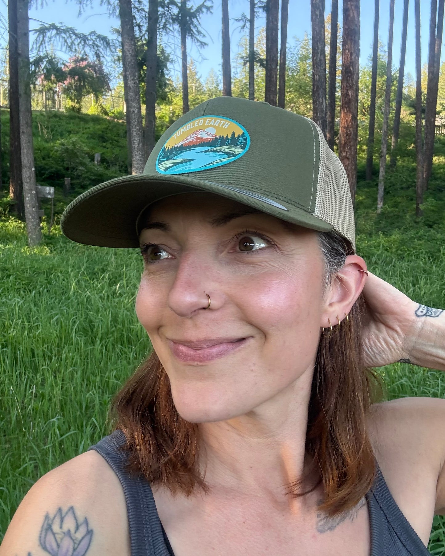 Tumbled Earth Trucker Hat
