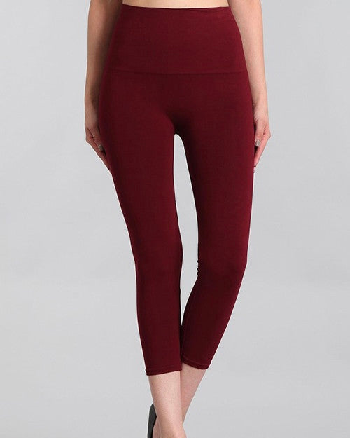 Cropped Tummy Tuck Leggings