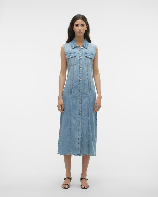 The Zadie Long Denim Dress