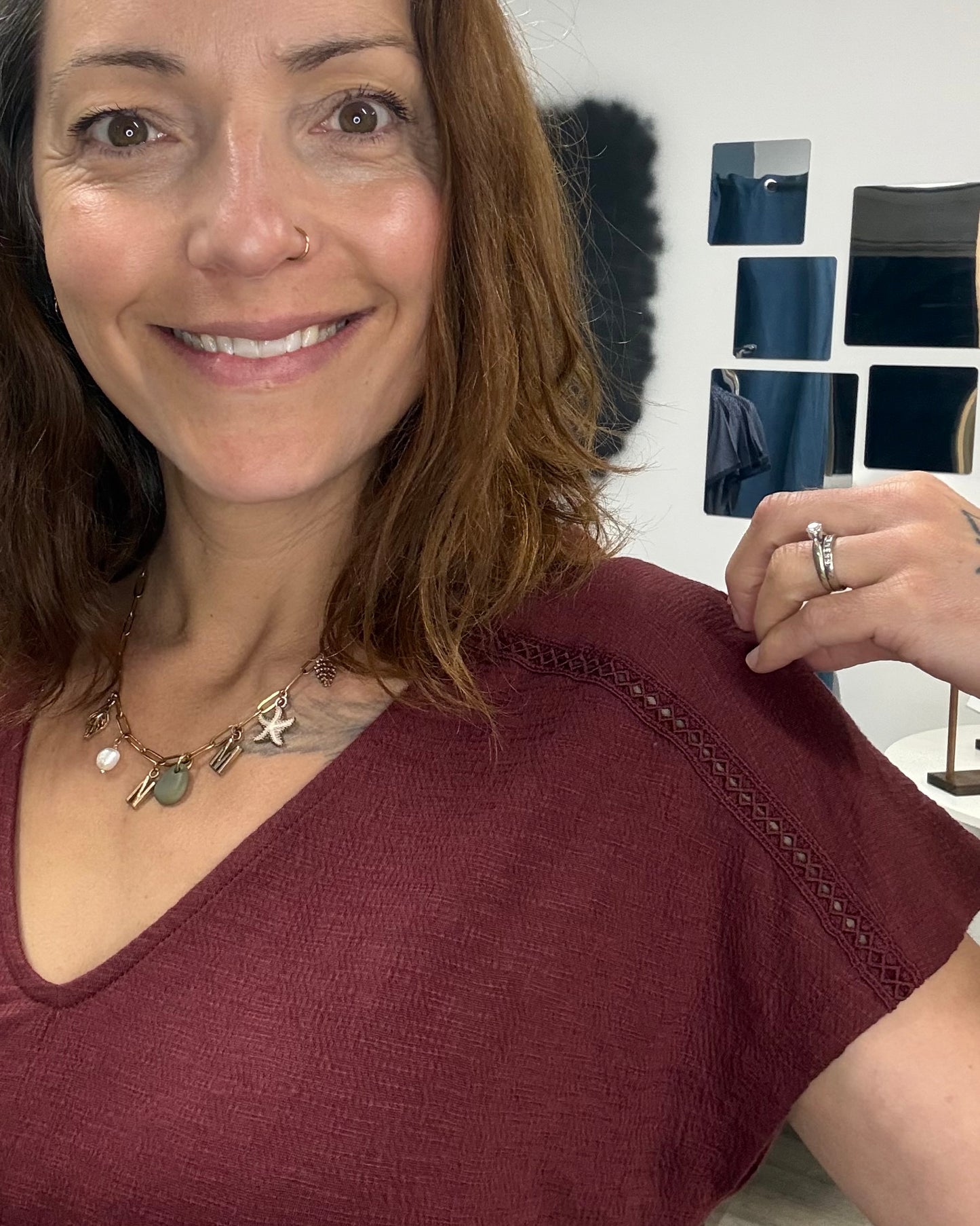 The Lydia V-Neck Top: 3 COLORS