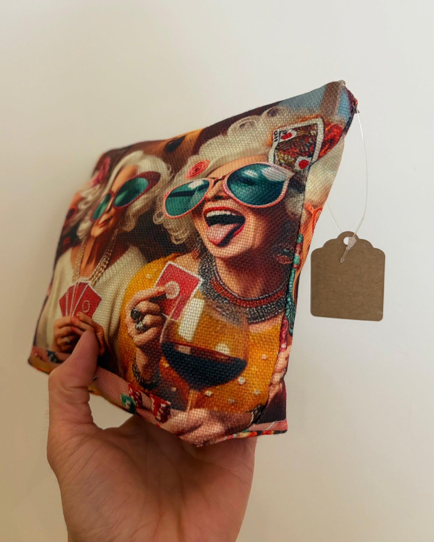 Cards + Wine Grannies Cosmetic Bag