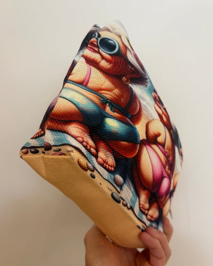 Beach Babe Grannies Cosmetic Bag