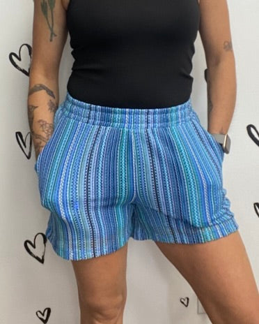 The Demi Striped Shorts