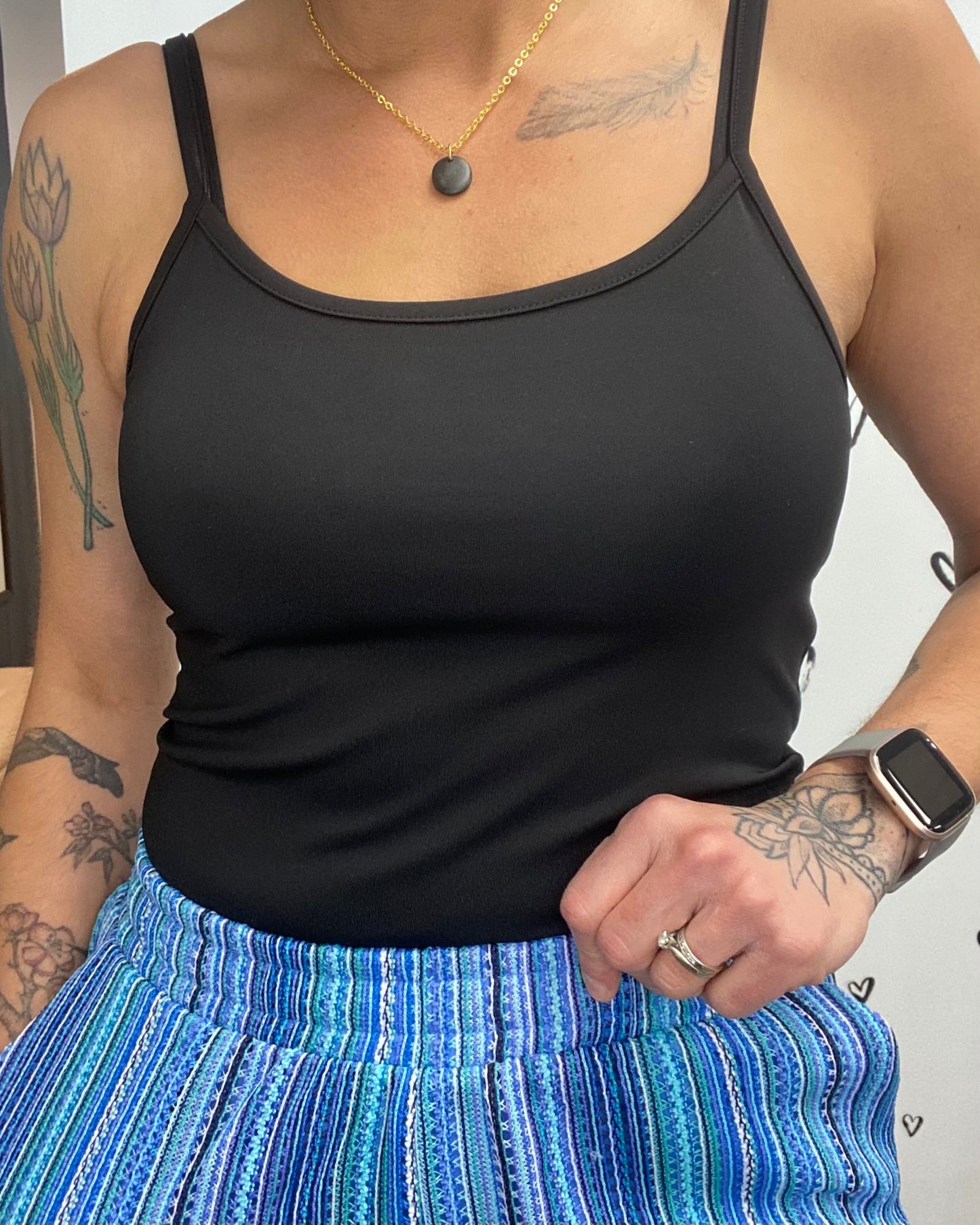 The Demi Striped Shorts