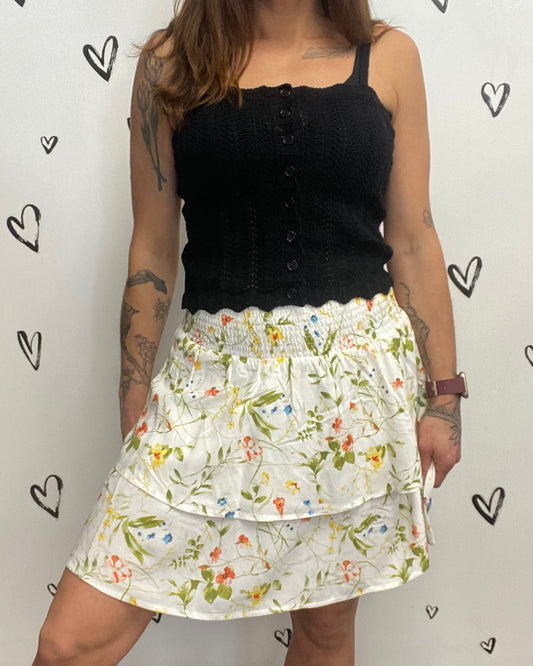The Easy Joy High Waist Skater Skirt