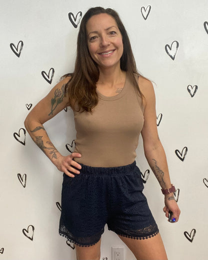The Lia O-Neck Tank Top: 4 COLORS