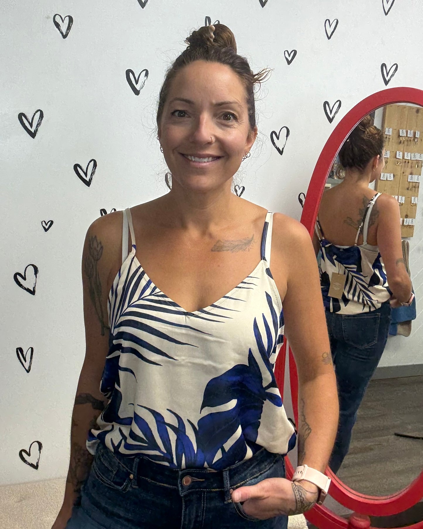 The Vina Singlet Top