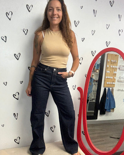 The Tessa High Rise Wide Leg Jeans
