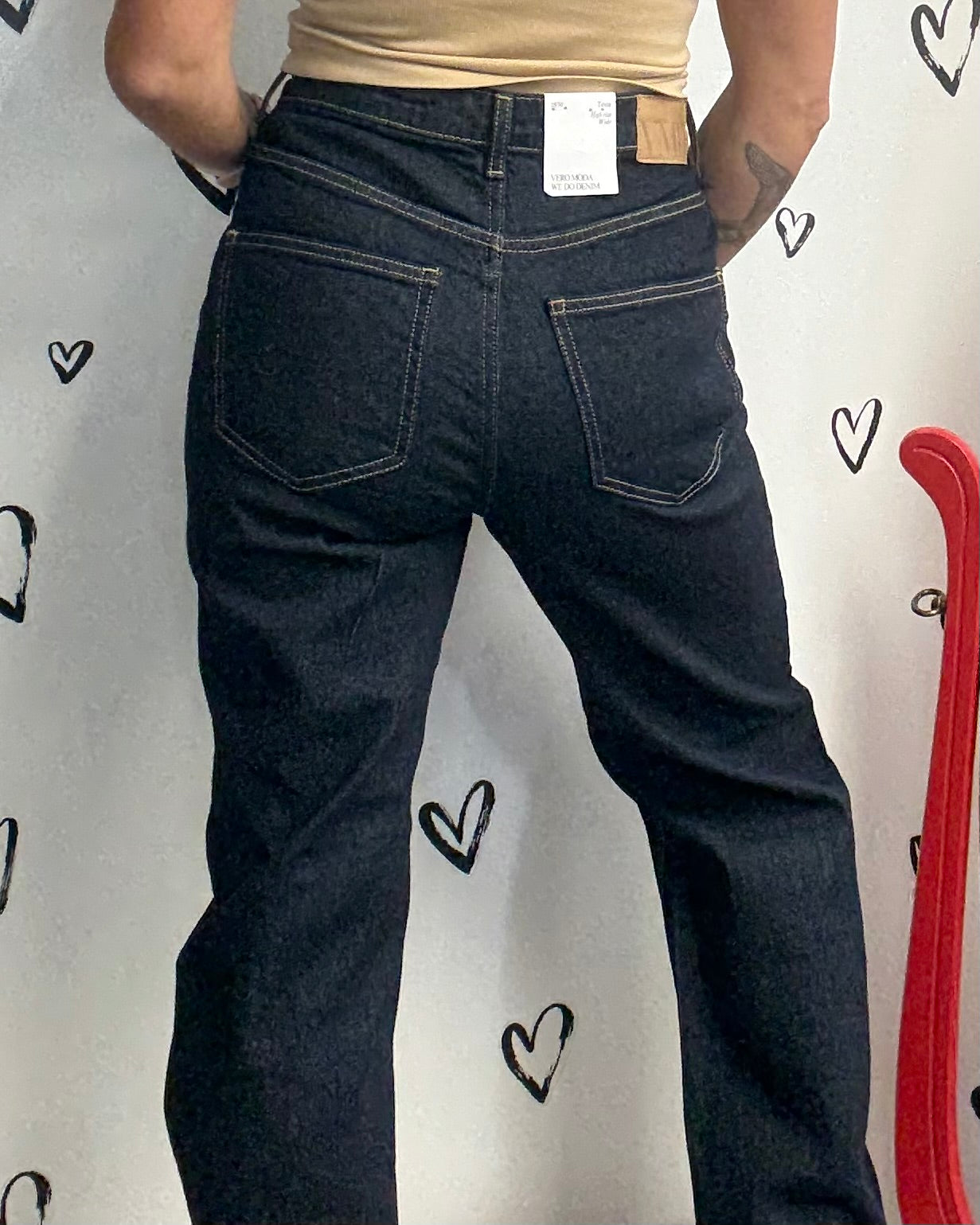 The Tessa High Rise Wide Leg Jeans