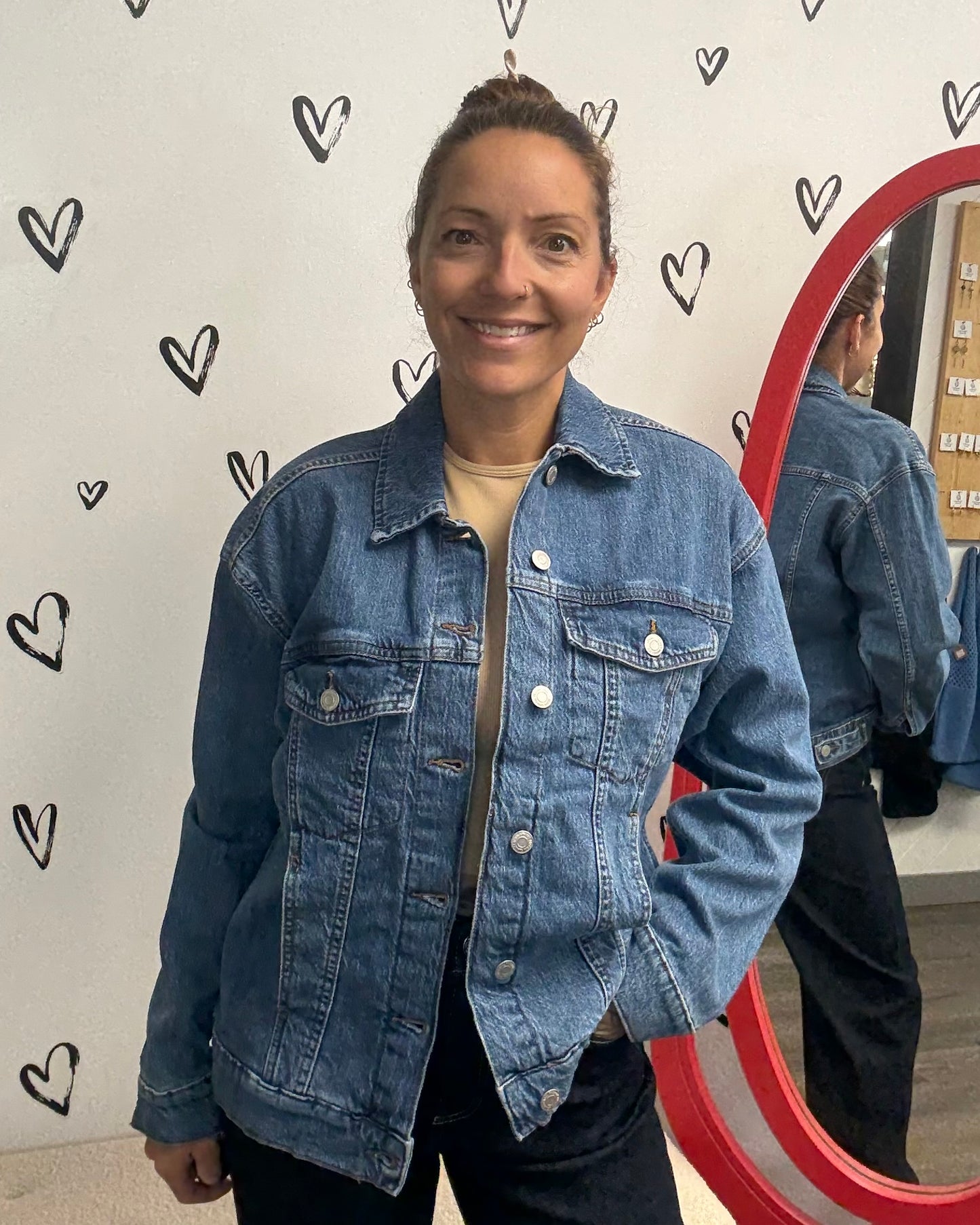 The Tessa Oversized Denim Jacket
