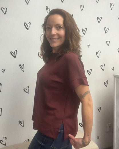 The Hali Large Hem Top