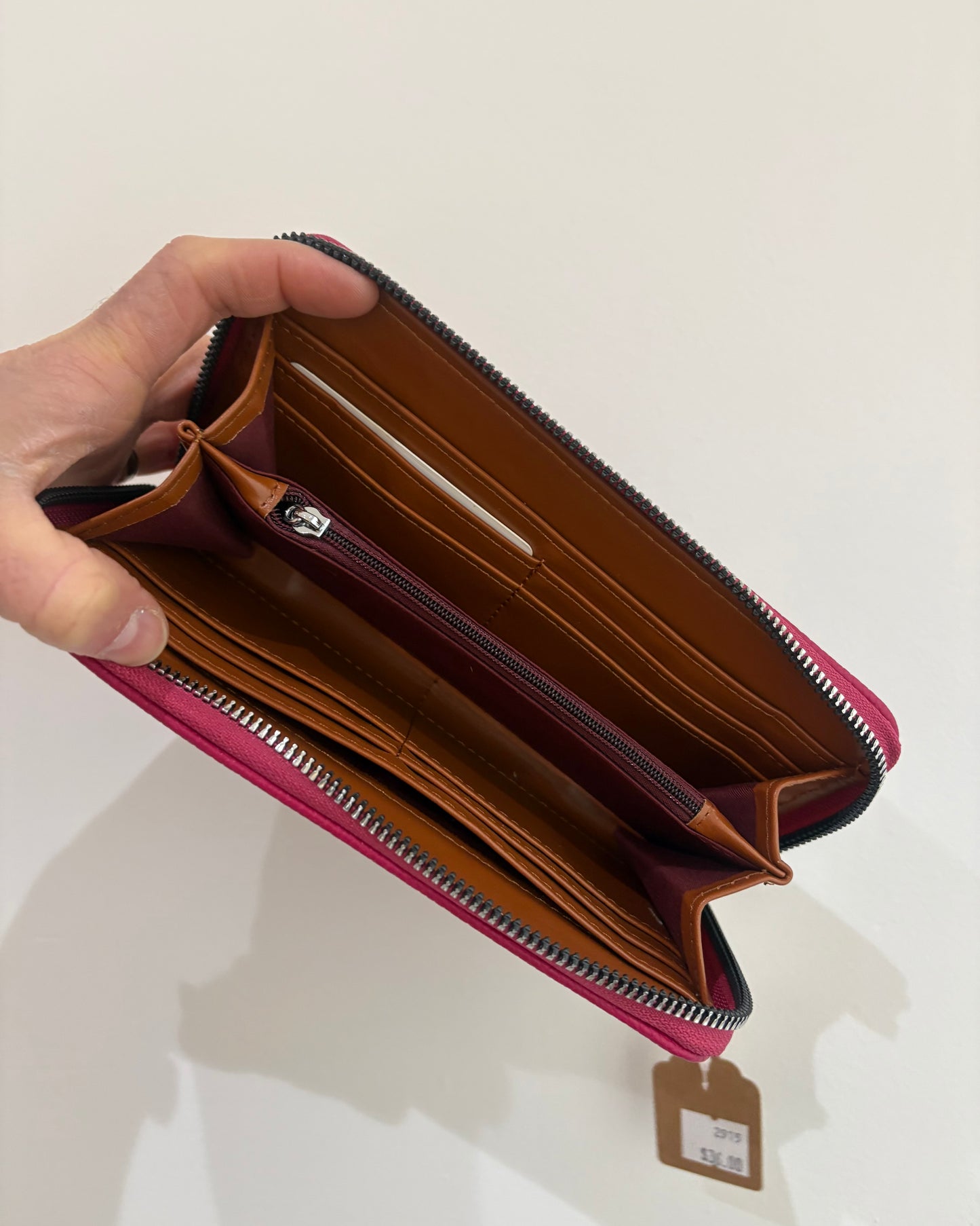 Women's Large Zip Wallet - 6 COLORS 🍁