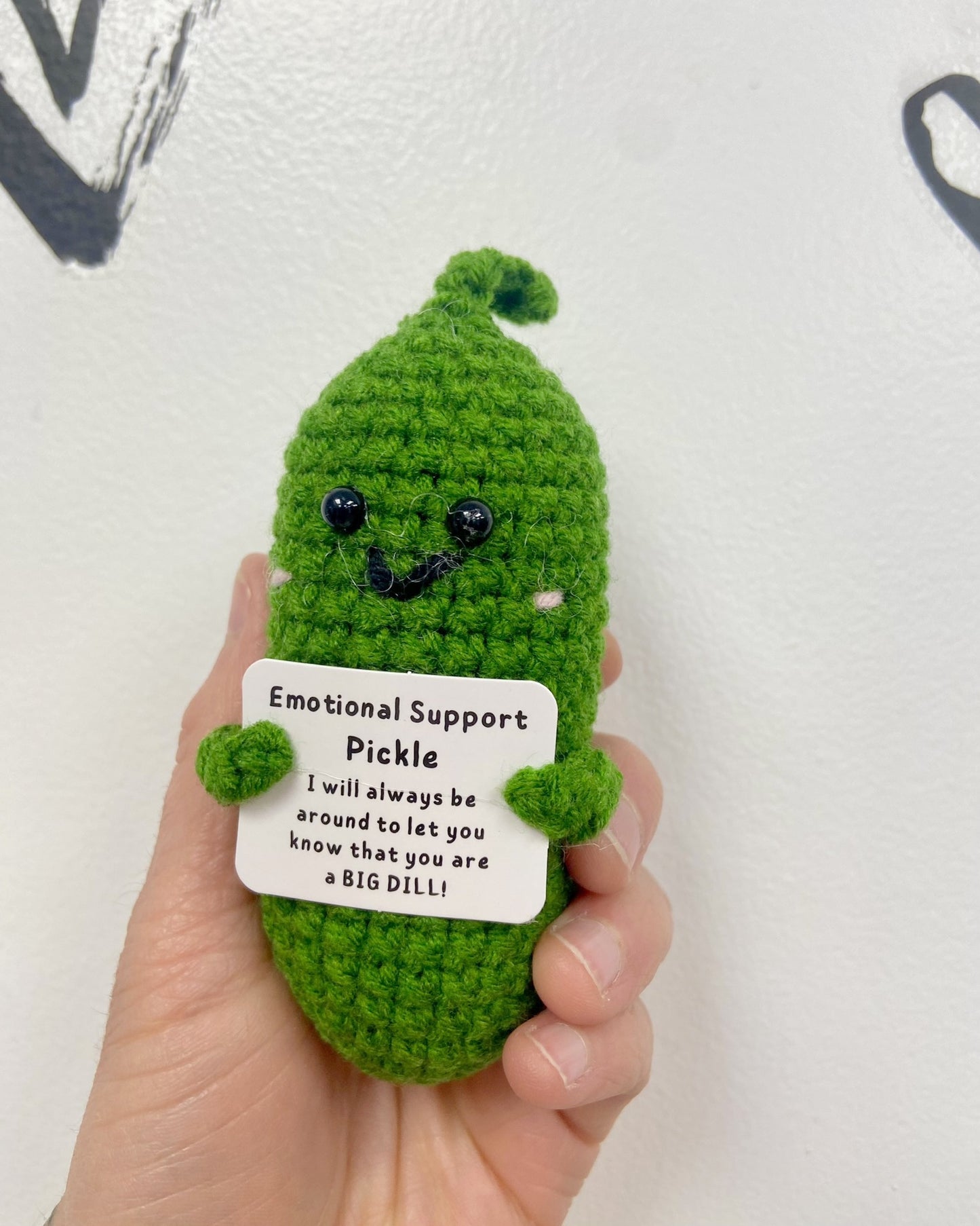 Emotional Support Pickle Tiny Stuffy