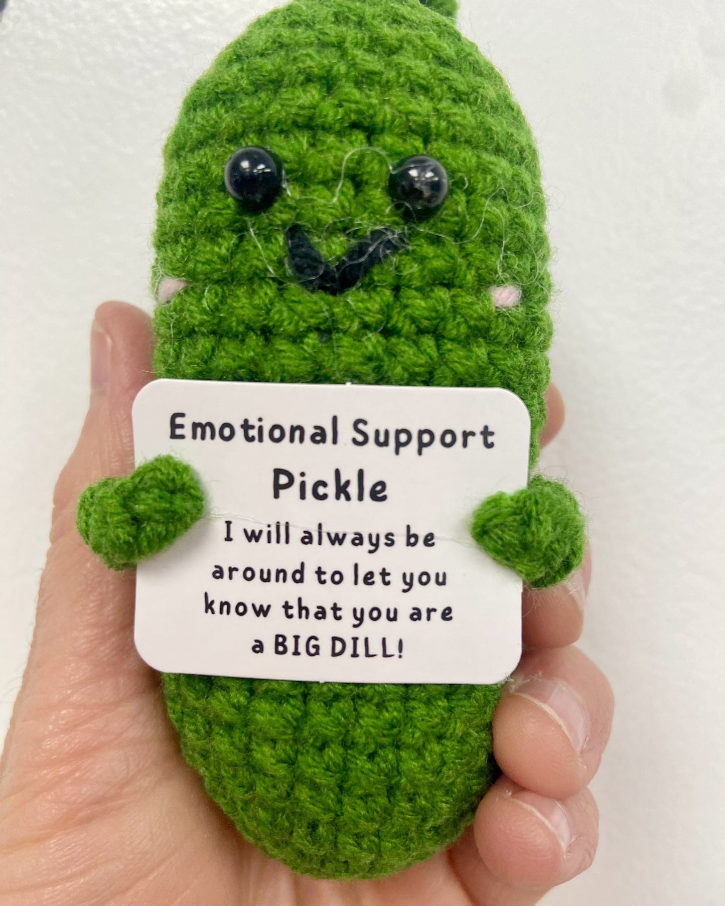 Emotional Support Pickle Tiny Stuffy