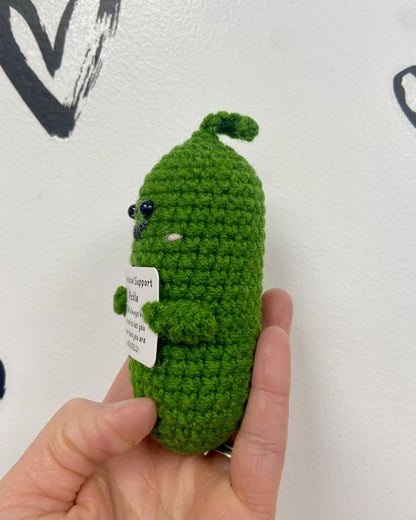 Emotional Support Pickle Tiny Stuffy