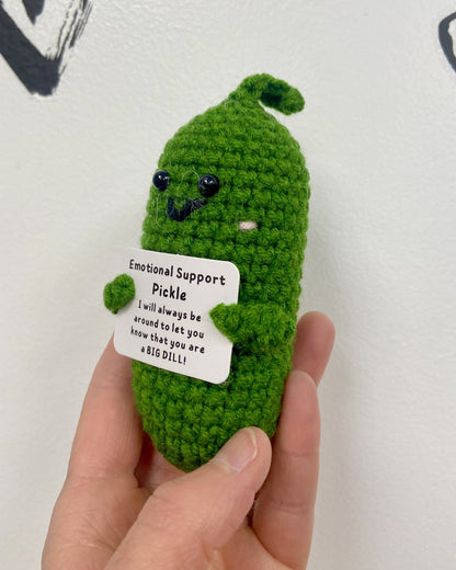 Emotional Support Pickle Tiny Stuffy