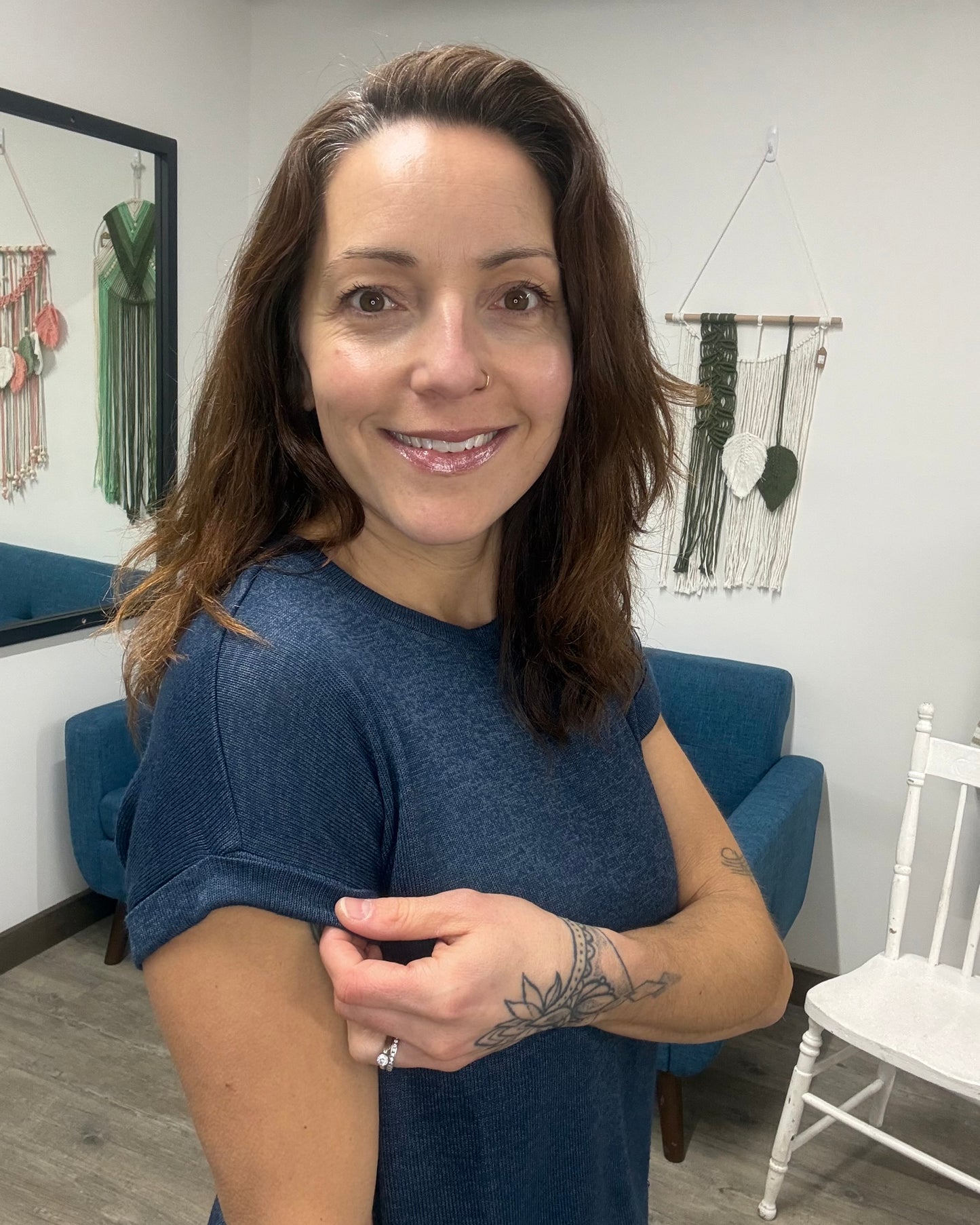 The Brianna Short Sleeve Round Neck Top