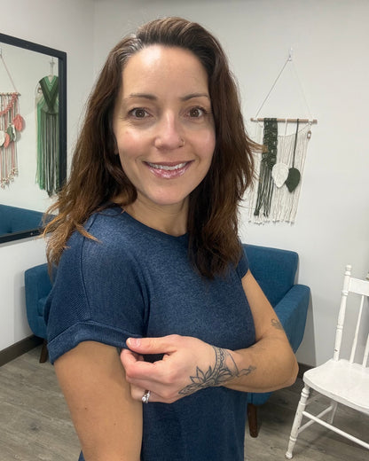 The Brianna Short Sleeve Round Neck Top