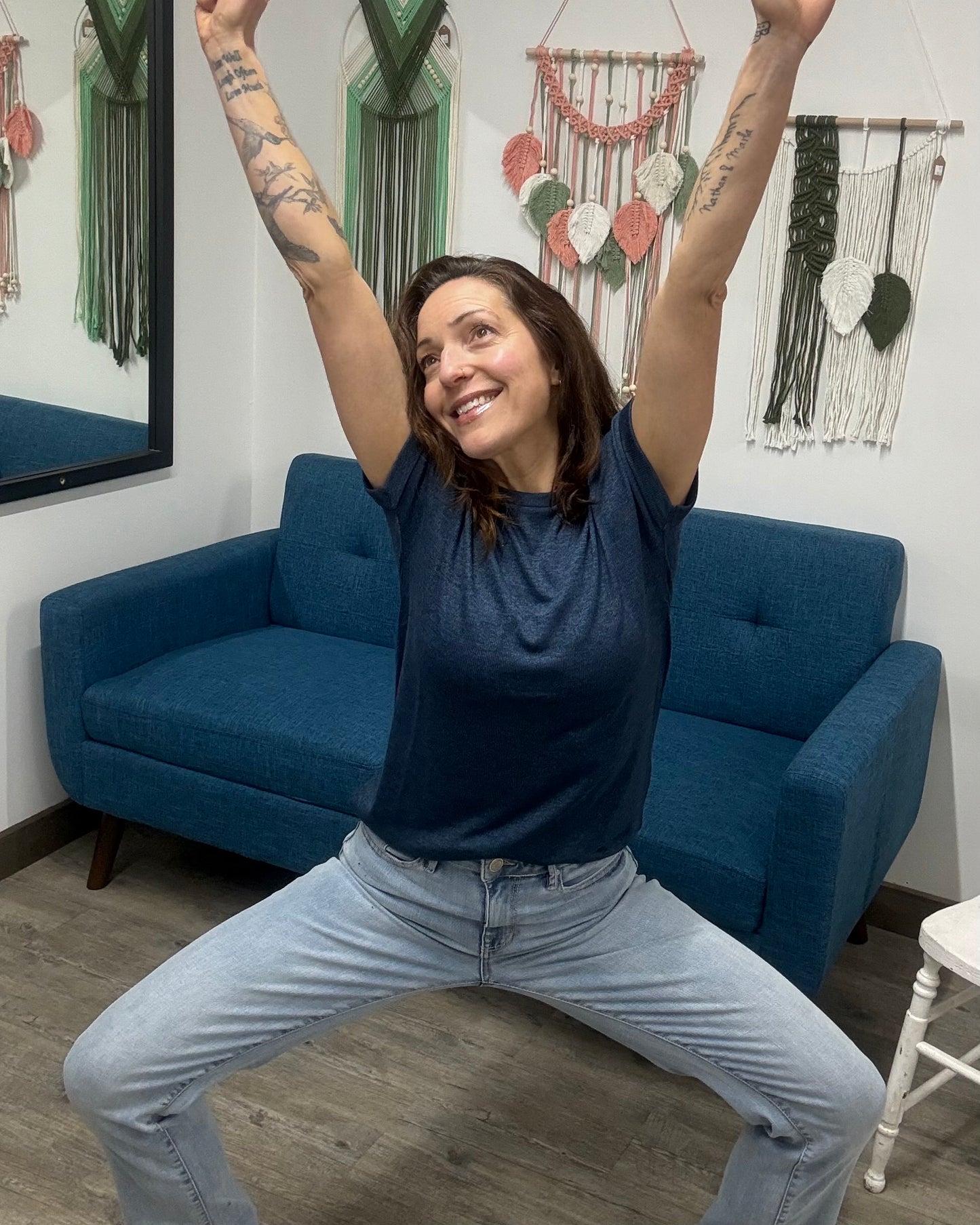 The Flash Mid Rise Light Blue Straight Jean