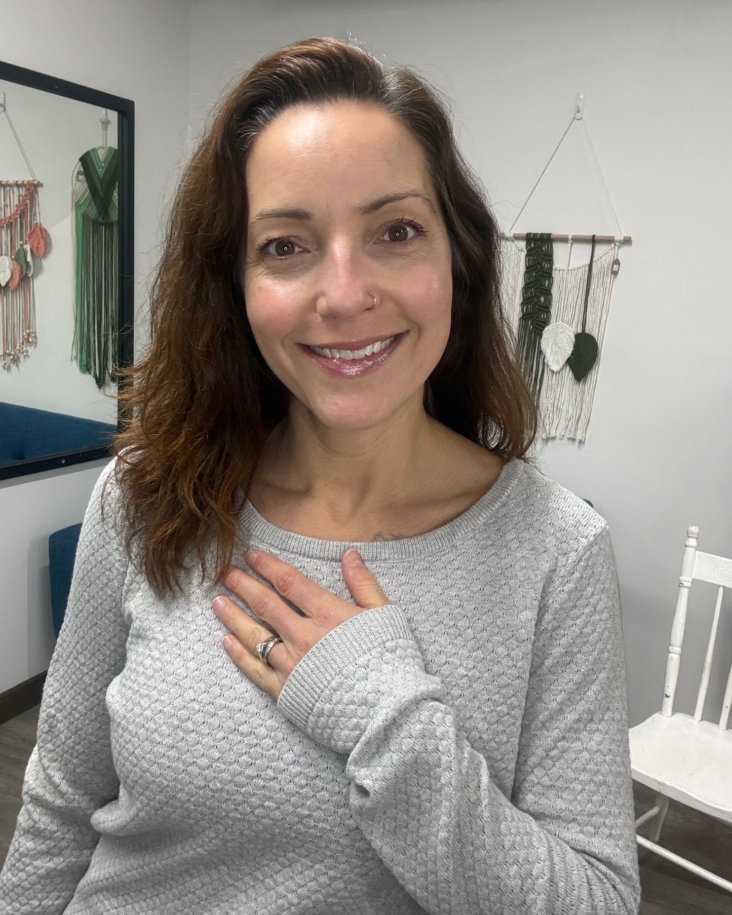 The Care Long Sleeve Round Neck Top