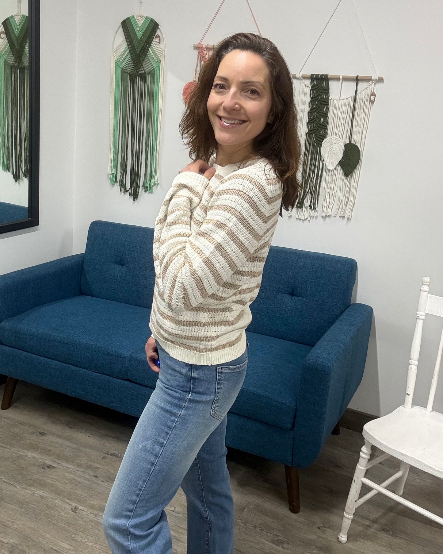 The Gorgeous Long Sleeve Crew Neck Top