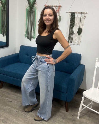 The Wien Belt Extra Wide Jeans